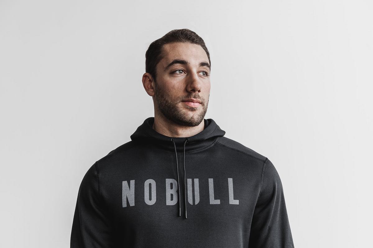 Nobull Men's Hoodie Rose | Australia (UV5692)